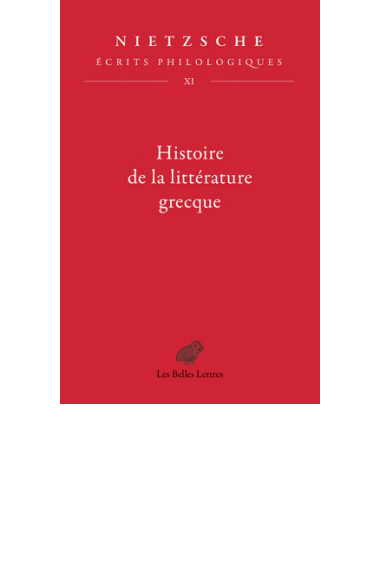 Nietzsche, Histoire de la littérature grecque