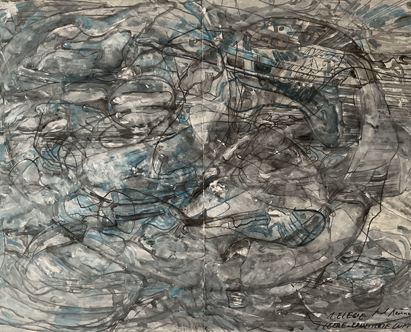 Paul Renner, 1. Elegie – Leere = Erweiterte Luft (2025)